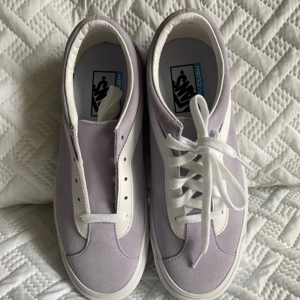 VANS Lavender/white Suede